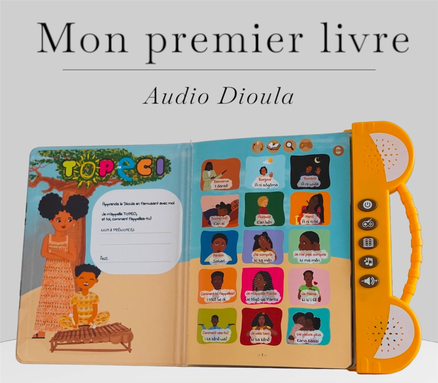Mon Premier Livre Audio Dioula–Français - vue 2
